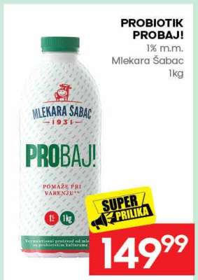 PROBIOTIK PROBAJ!