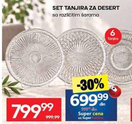 SET TANJIRA ZA DESERT