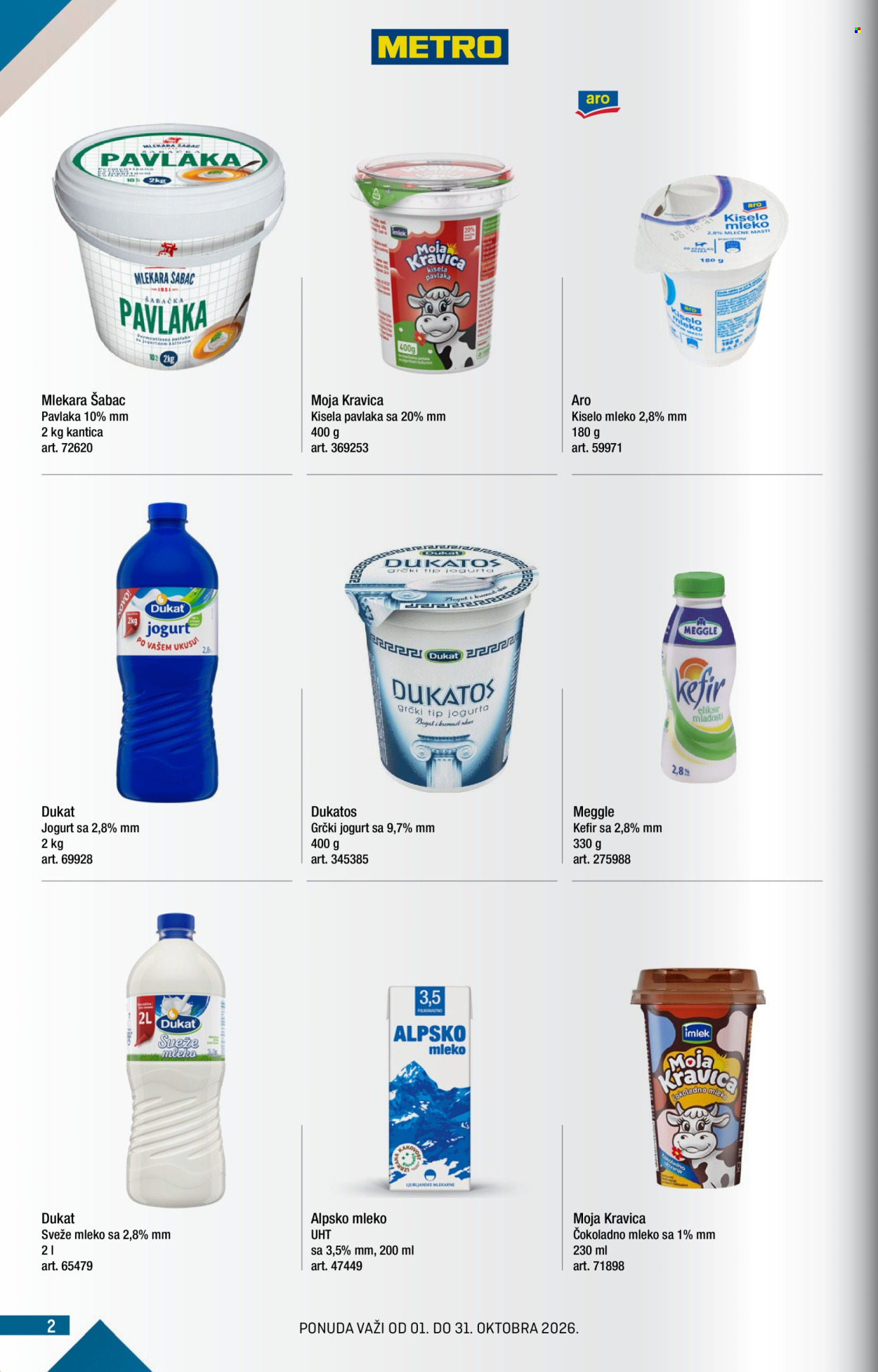 Metro katalog - 01.10.2026 - 31.10.2026. Stranica 2