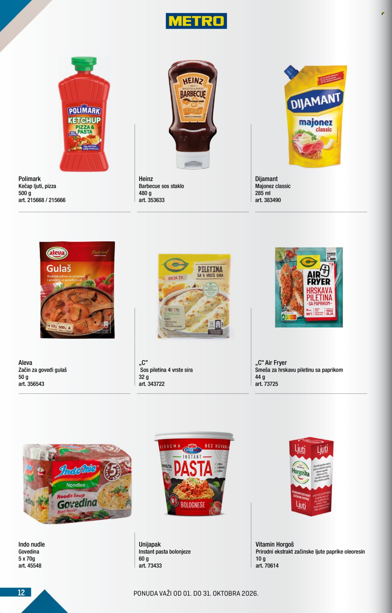 Metro katalog - 01.10.2026 - 31.10.2026. Stranica 12