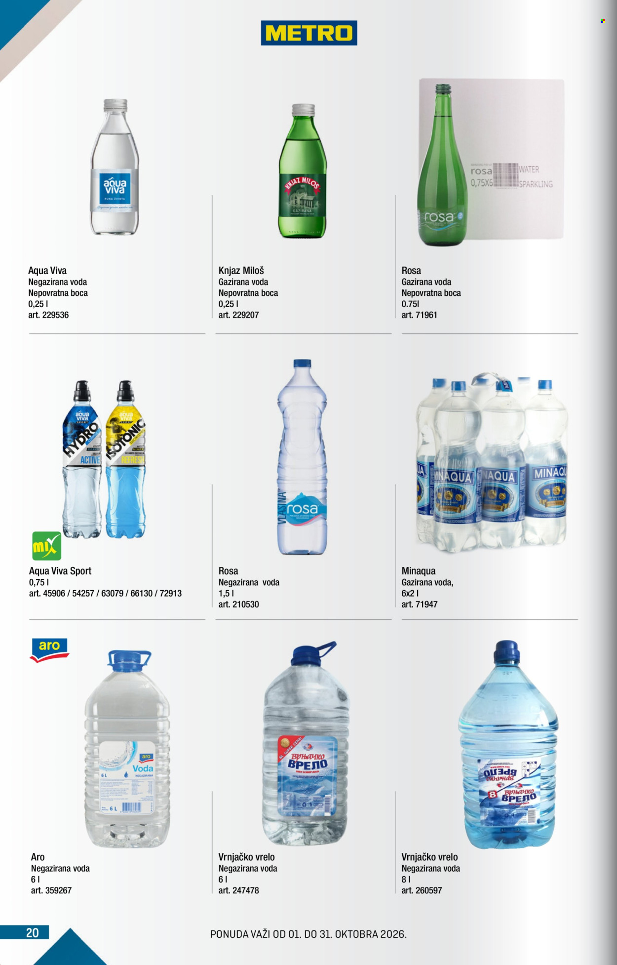 Metro katalog - 01.10.2026 - 31.10.2026. Stranica 20