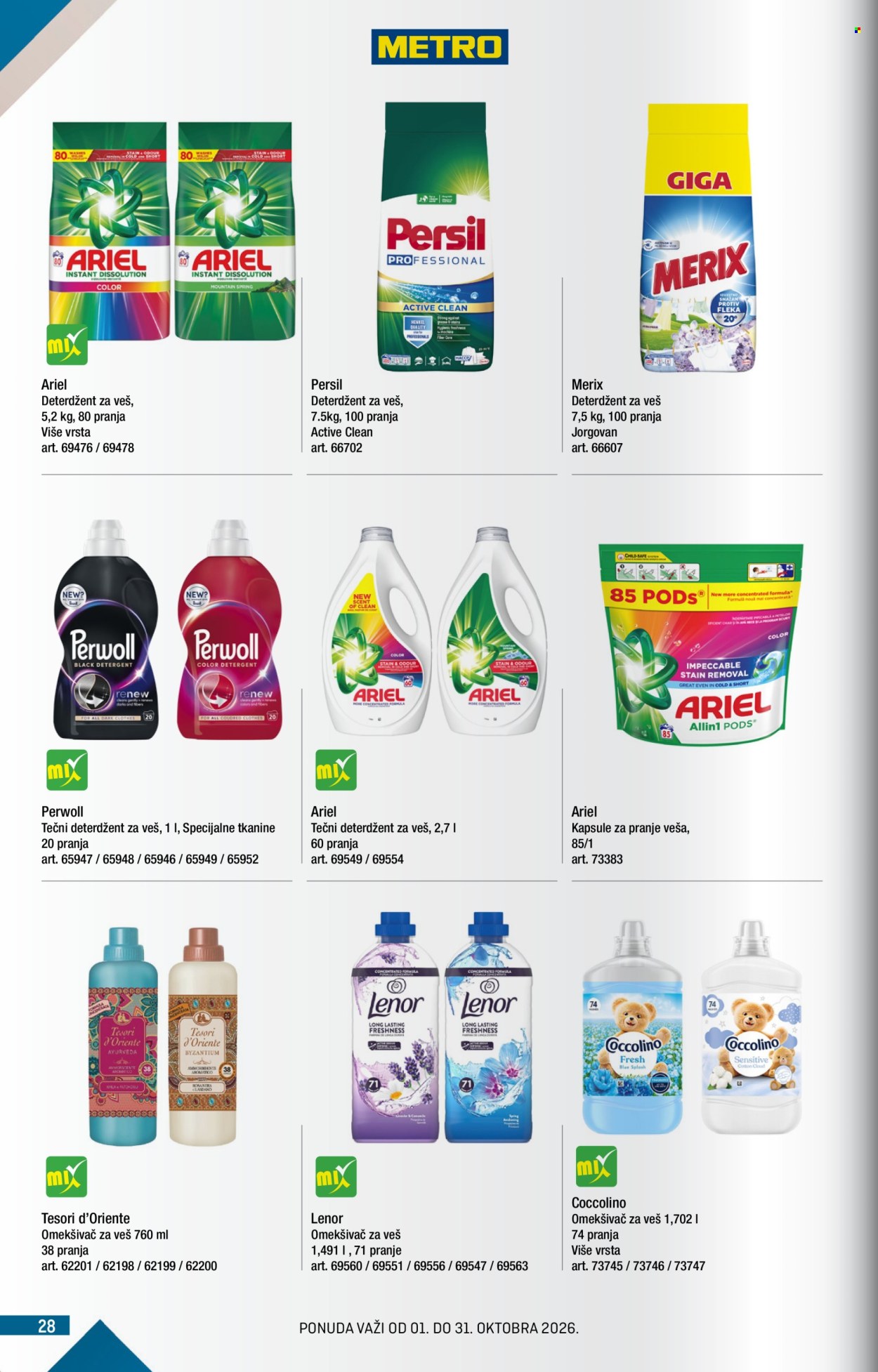 Metro katalog - 01.10.2026 - 31.10.2026. Stranica 28
