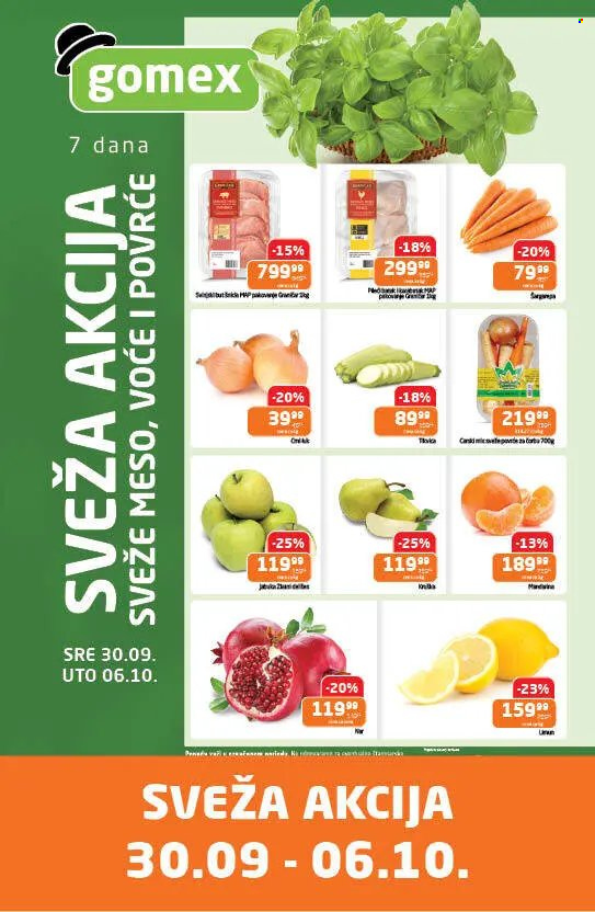 Gomex katalog - 30.09.2026 - 06.10.2026. Stranica 1