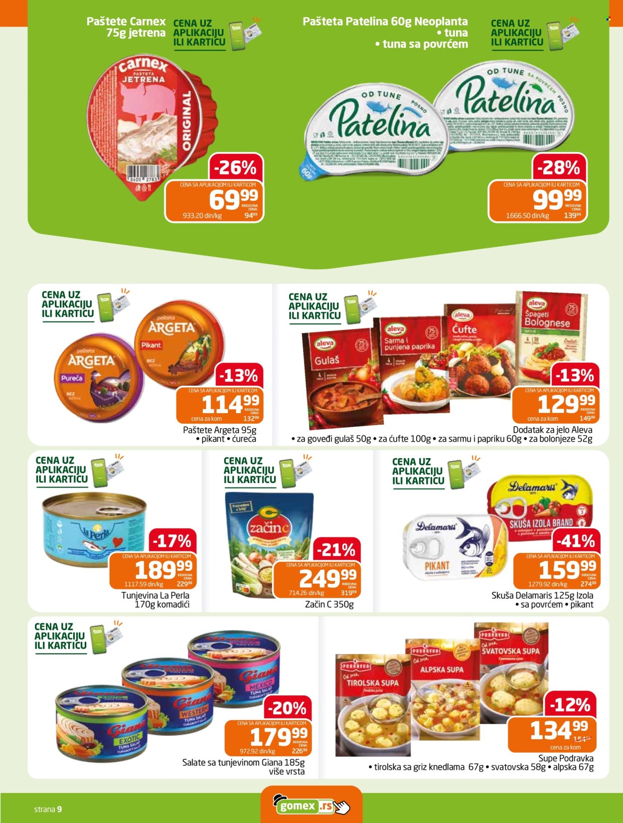 Gomex katalog - 30.09.2026 - 14.10.2026. Stranica 9