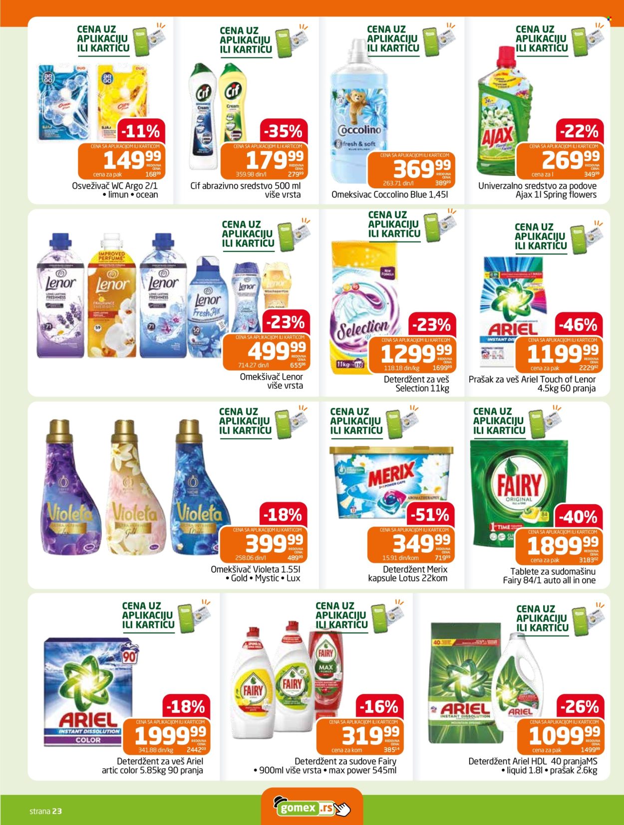Gomex katalog - 30.09.2026 - 14.10.2026. Stranica 23