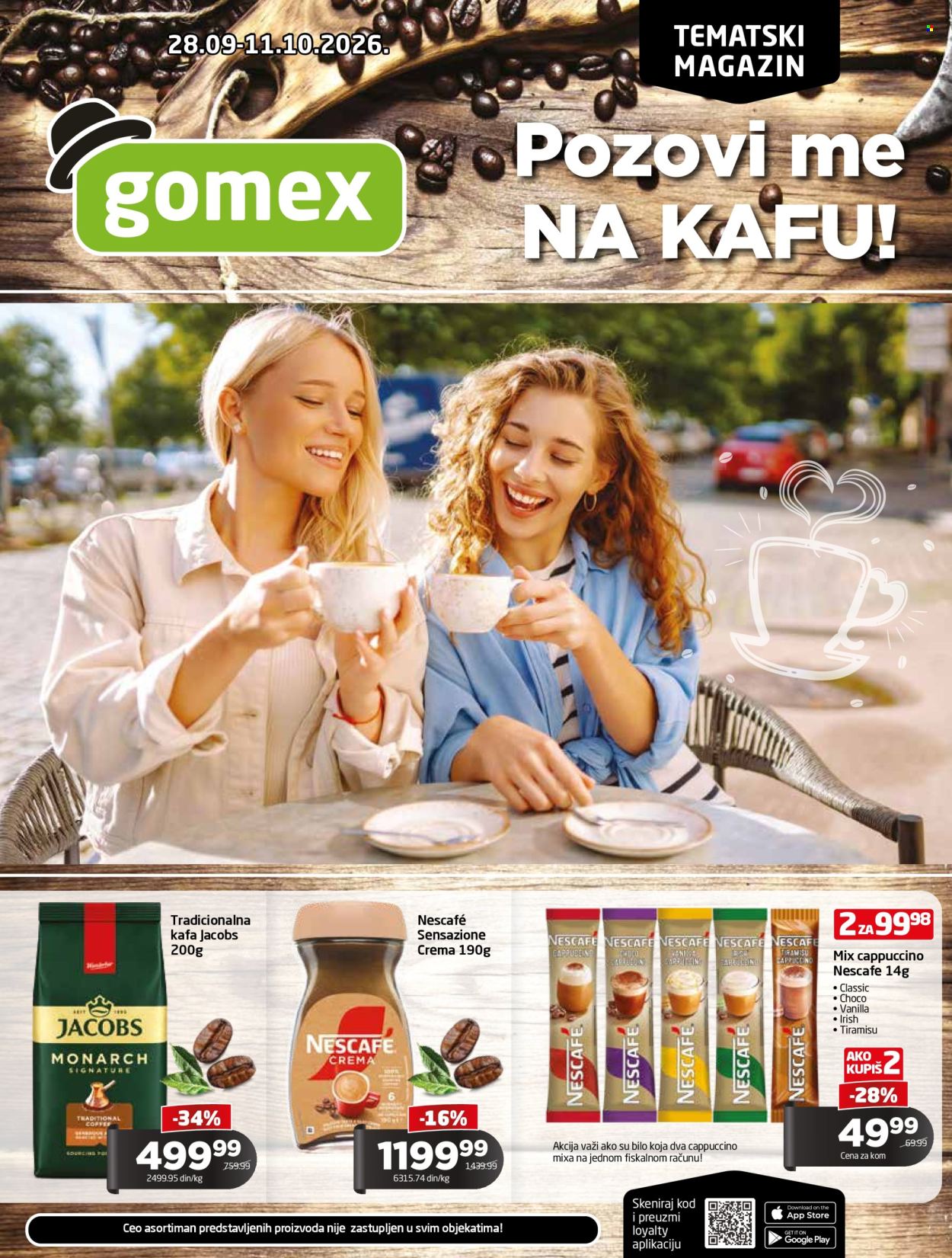 Gomex katalog - 28.09.2026 - 11.10.2026. Stranica 1