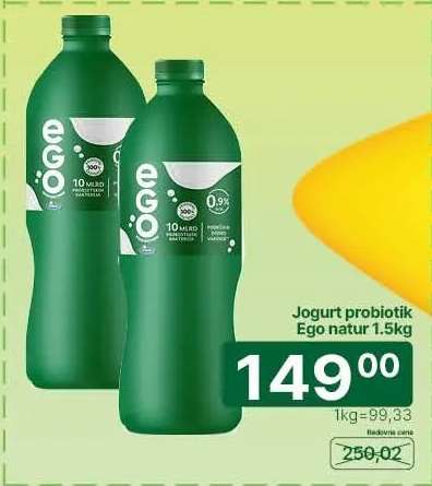 Jogurt probiotik Ego natur 1,5kg