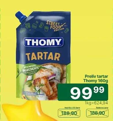 Preliv tartar Thomy 160g