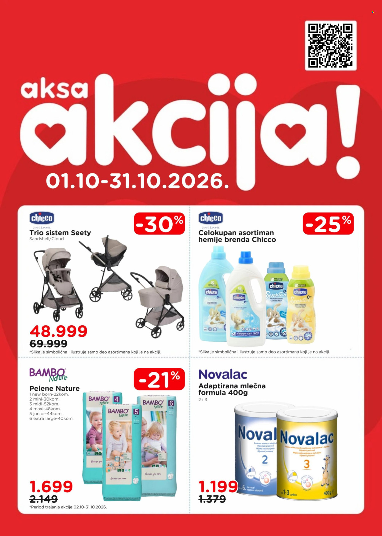 Aksa katalog - 01.10.2026 - 31.10.2026. Stranica 1
