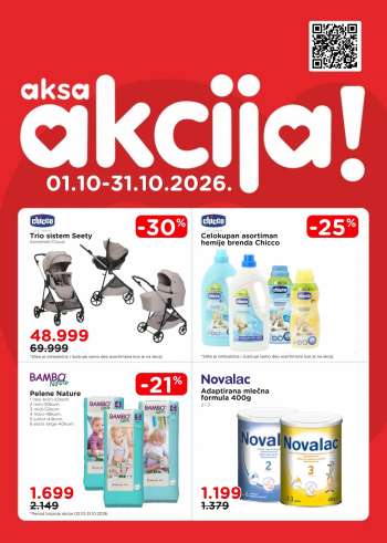 Aksa katalog - 01.10.2026 - 31.10.2026.