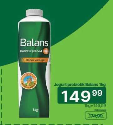 Jogurt probiotik Balans 1kg