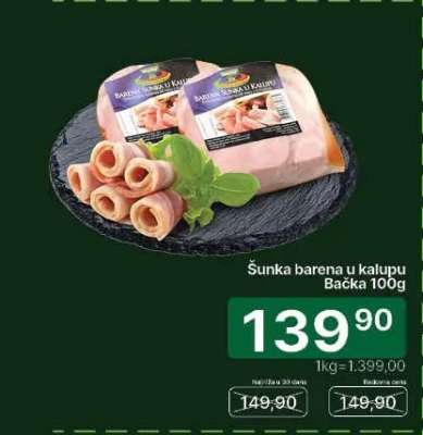 Šunka barena u kalupu