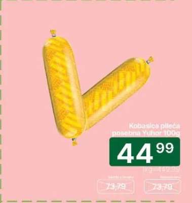 Kobasica pileća posebna Yuhor 100g