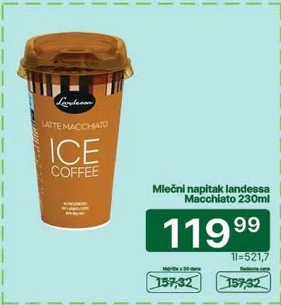 Mlečni napitak landessa Macchiato 230ml