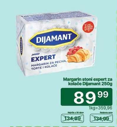 Margarin stoni expert za kolače Dijamant 250g