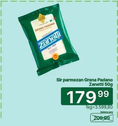 Sir Parmezan Grana padano Zanetti 50g