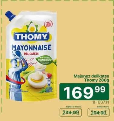 Majonez delikates Thomy 280g