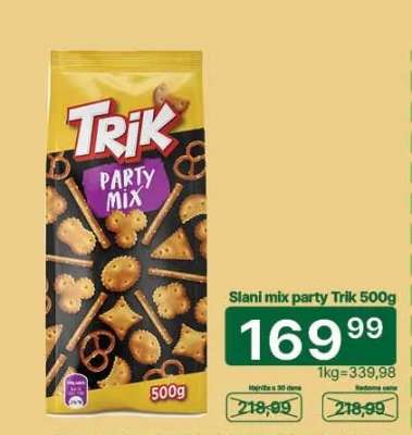 Slani mix party Trik 500g