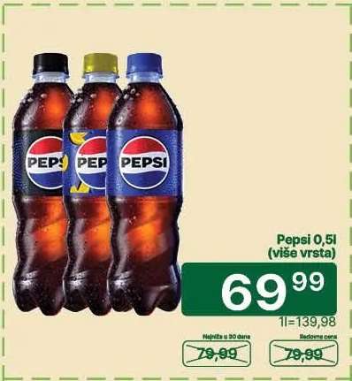 Pepsi 0.5L