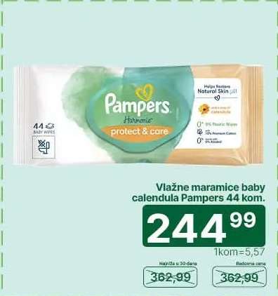Vlažne maramice baby calendula Pampers 44 kom.
