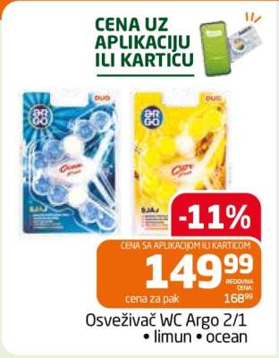 Osveživač WC Argo 2/1