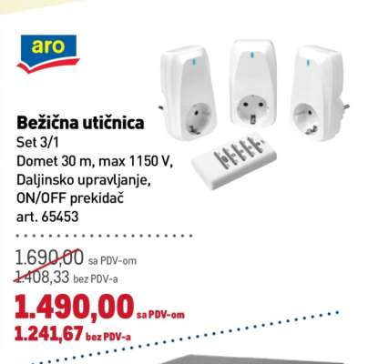 Bežična utičnica Set 3/1