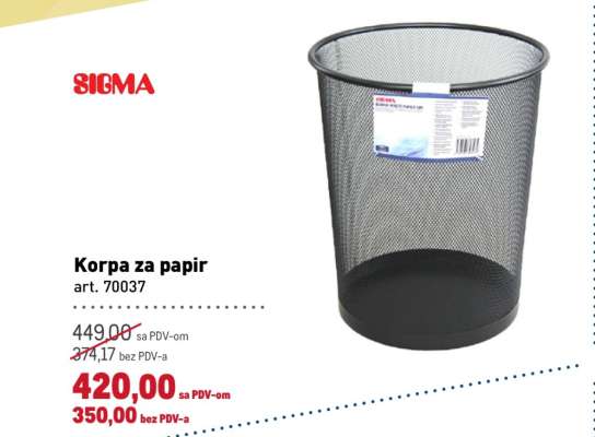 Korpa za papir