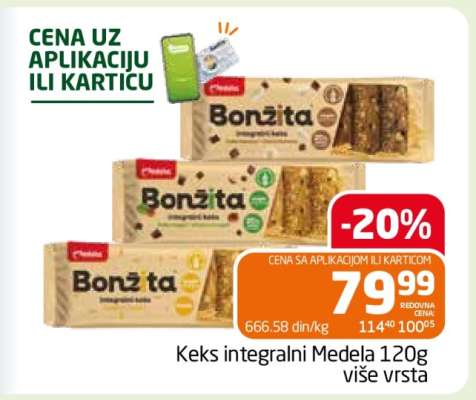 Bonžita integralni keks