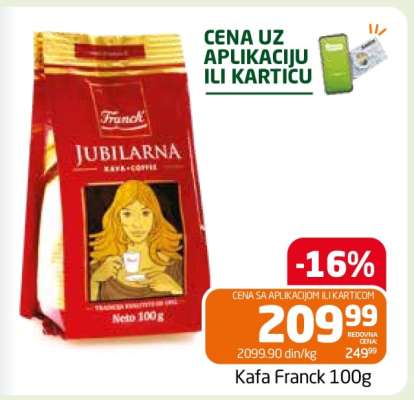 Kafa Franck 100g