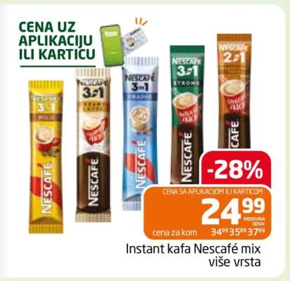 Instant kafa Nescafé mix više vrsta