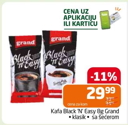 Kafa Black ‘N’ Easy 8g Grand
