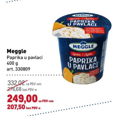 Meggle paprika u pavlaci