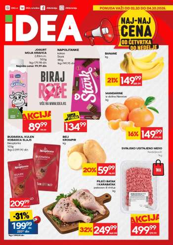 thumbnail - Katalog Idea - Naj-naj cena od četvrtka do nedelje