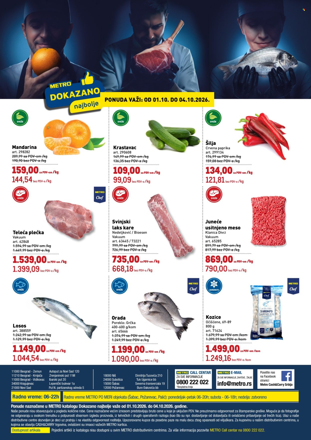 Metro katalog - 01.10.2026 - 04.10.2026. Stranica 1