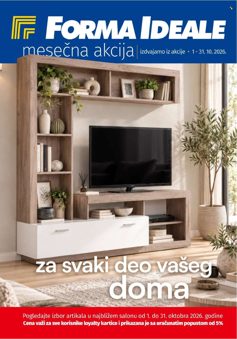 Forma Ideale katalog - 01.10.2026 - 31.10.2026.