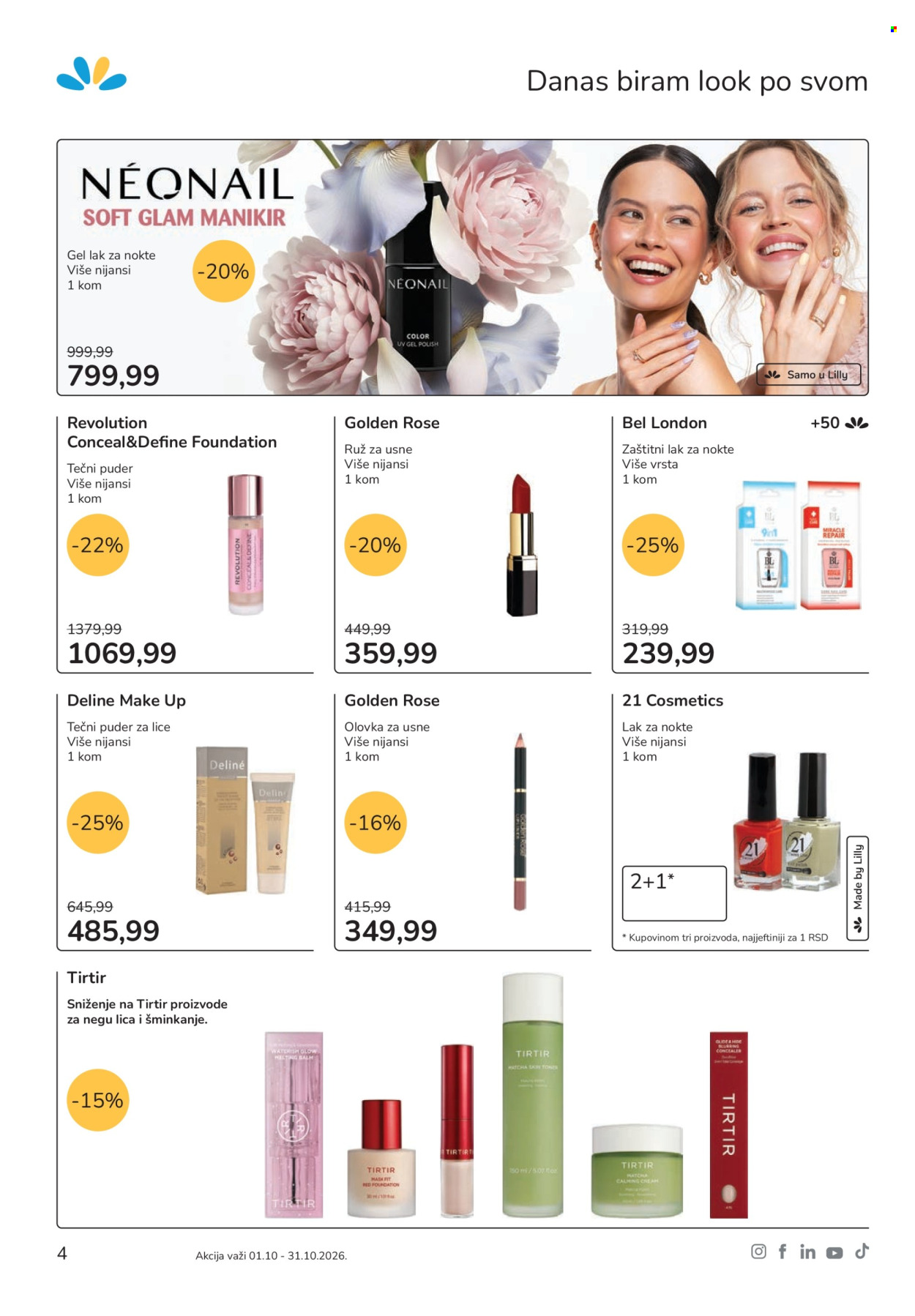 Lilly Drogerie katalog - 01.10.2026 - 31.10.2026. Stranica 4
