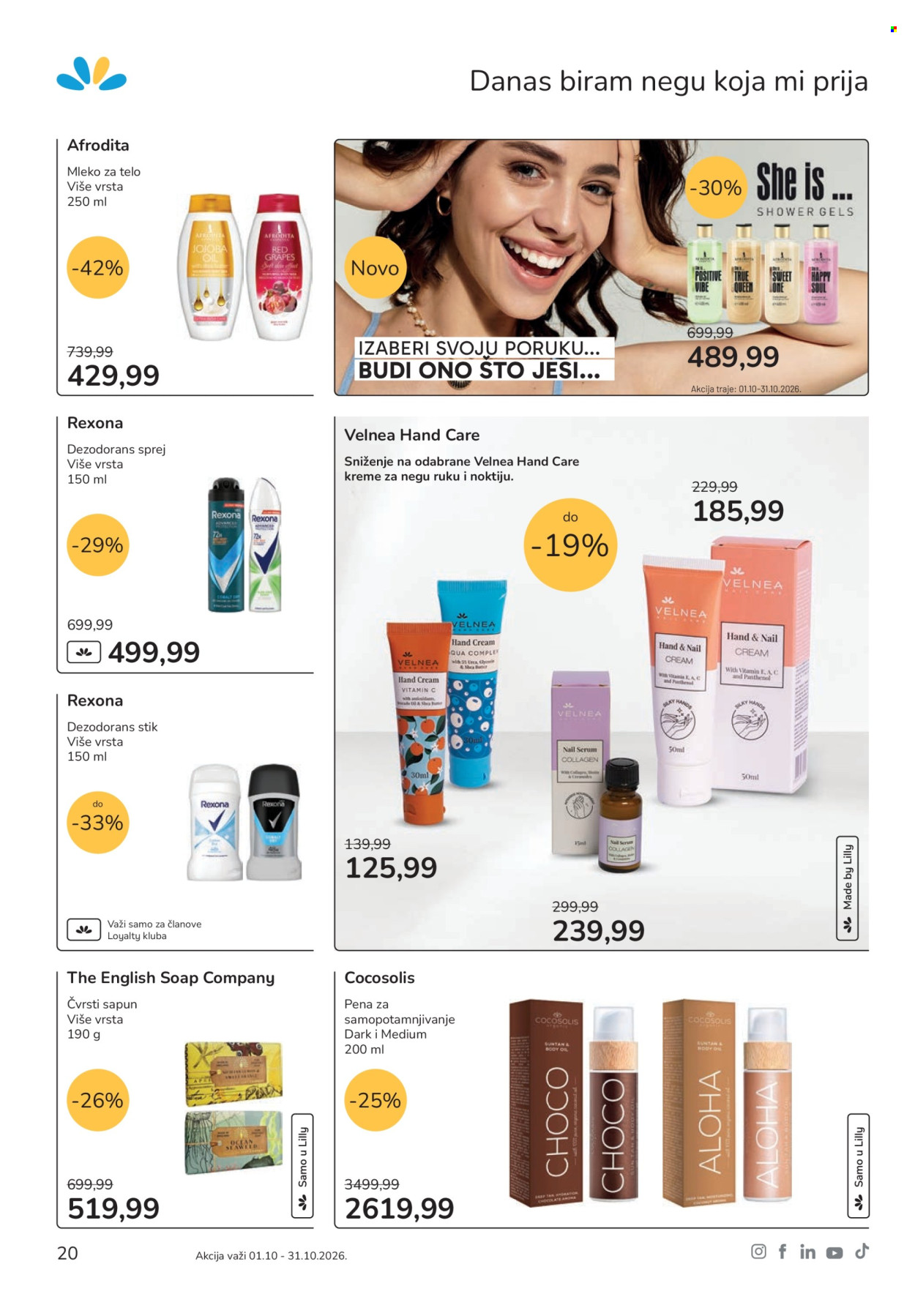 Lilly Drogerie katalog - 01.10.2026 - 31.10.2026. Stranica 20