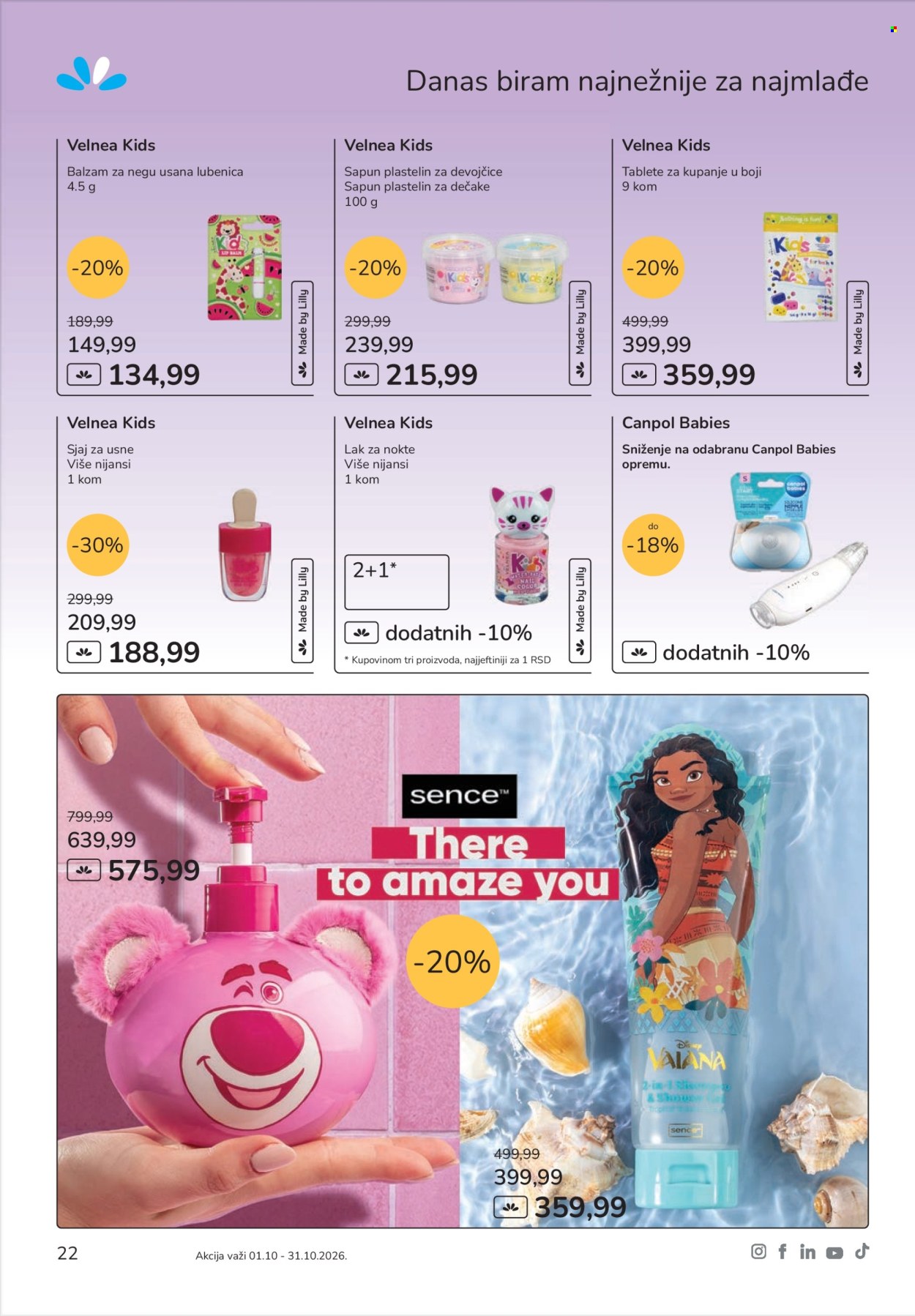 Lilly Drogerie katalog - 01.10.2026 - 31.10.2026. Stranica 22