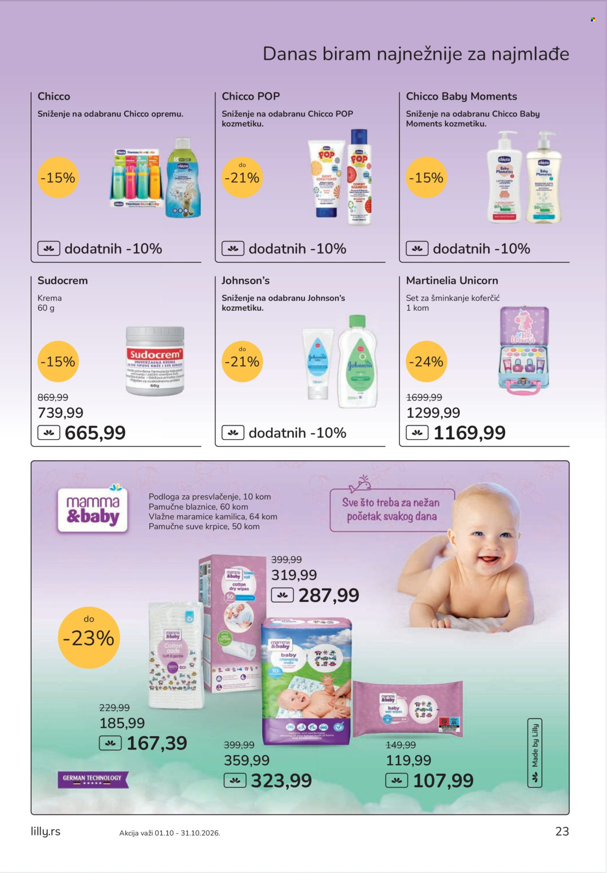 Lilly Drogerie katalog - 01.10.2026 - 31.10.2026. Stranica 23