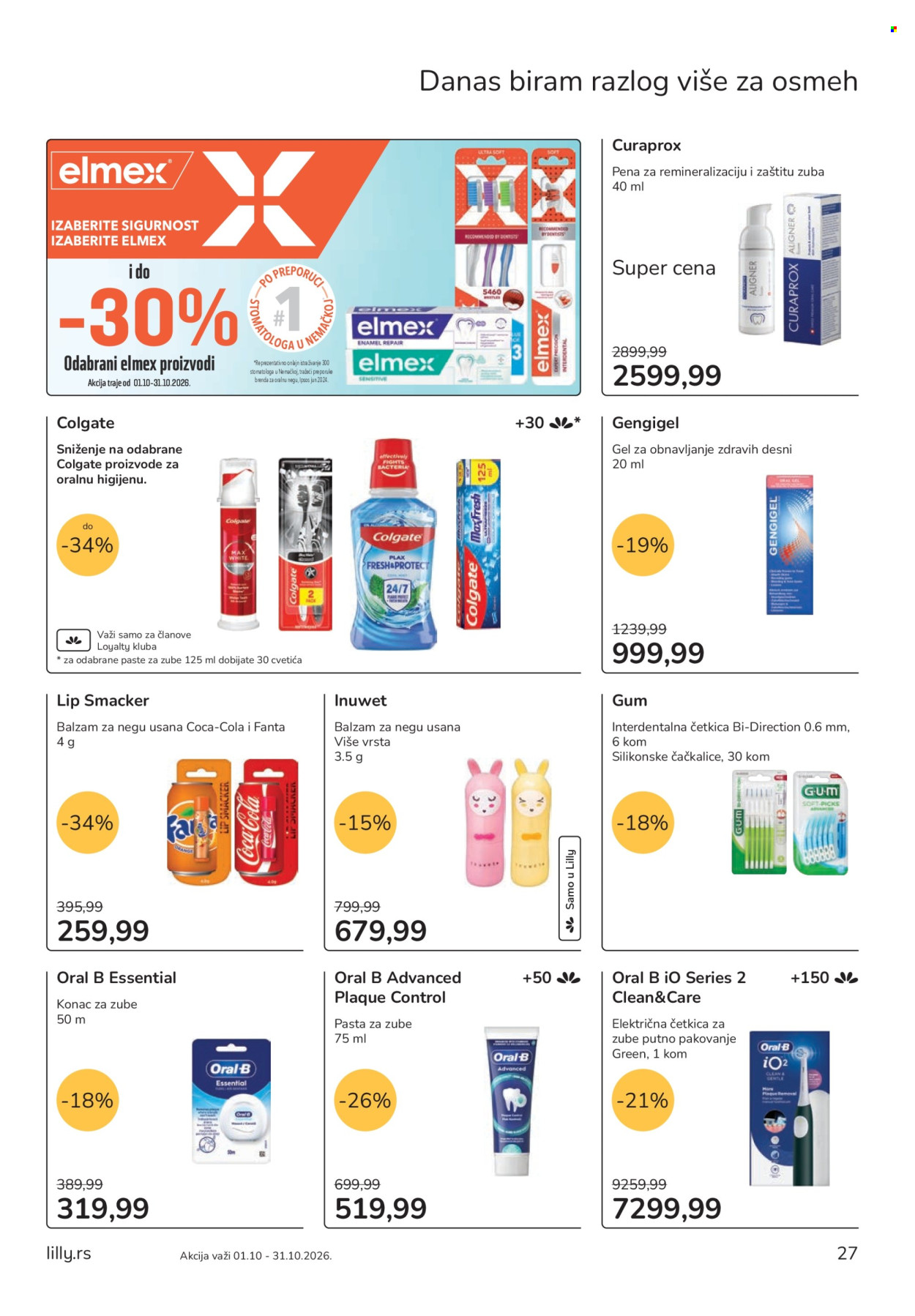 Lilly Drogerie katalog - 01.10.2026 - 31.10.2026. Stranica 27