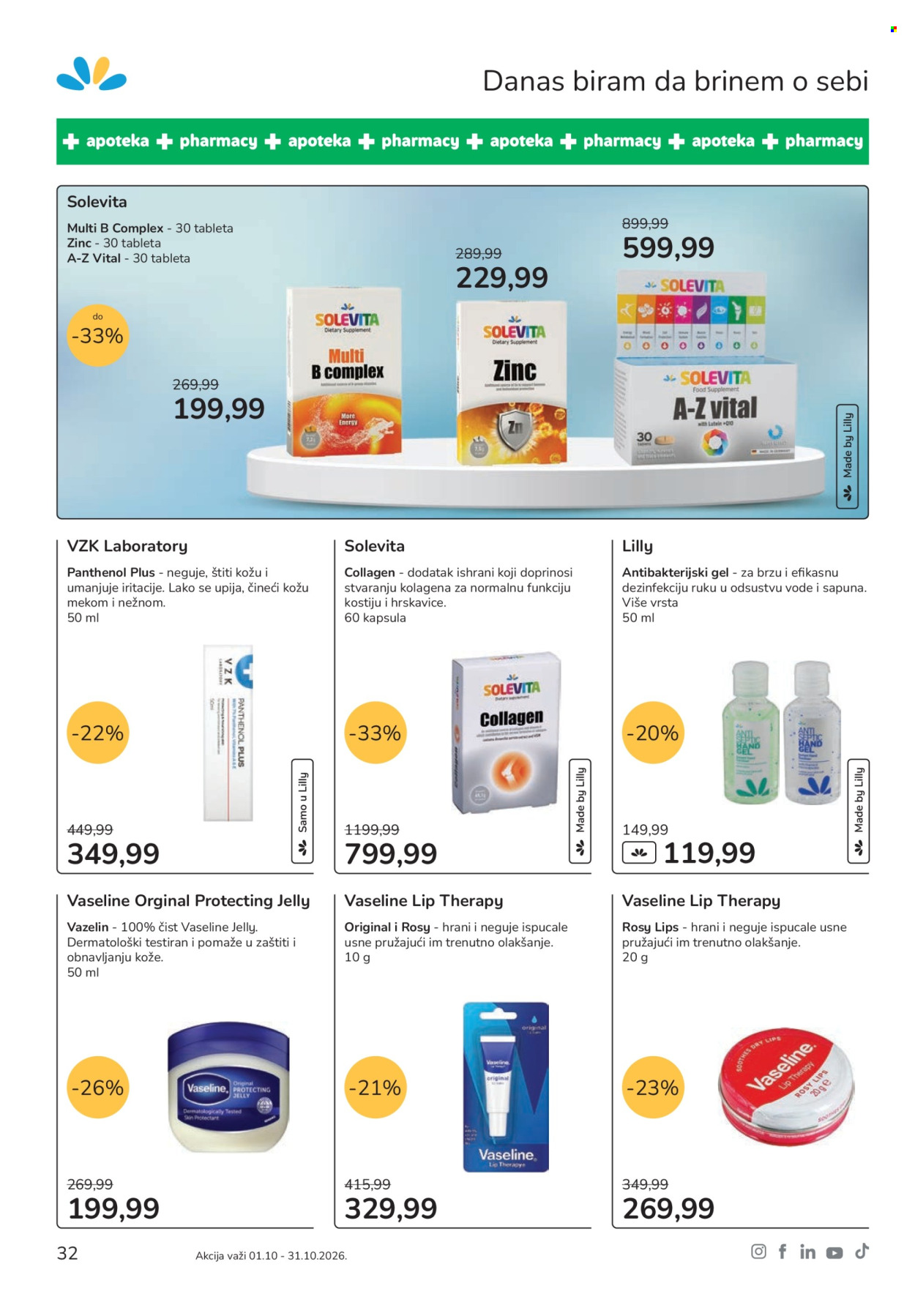 Lilly Drogerie katalog - 01.10.2026 - 31.10.2026. Stranica 32