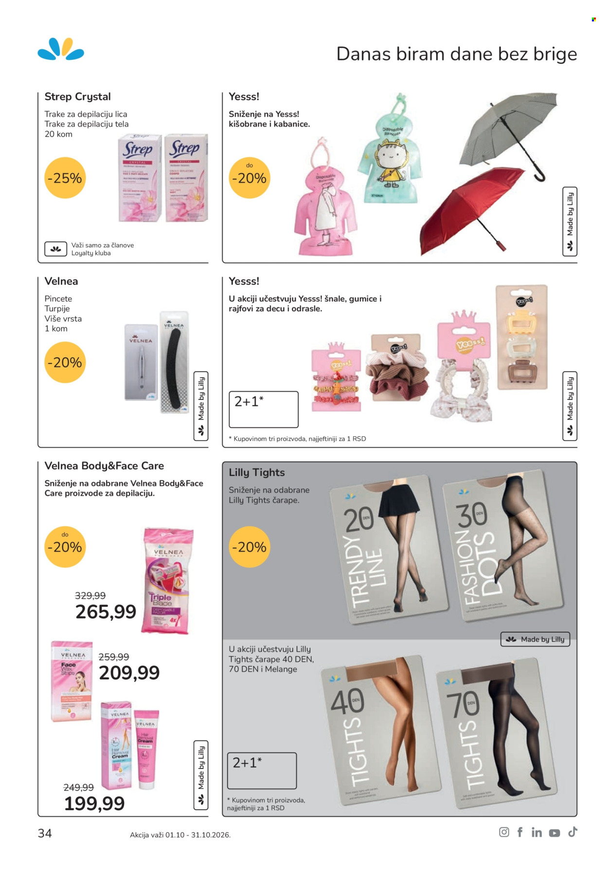 Lilly Drogerie katalog - 01.10.2026 - 31.10.2026. Stranica 34