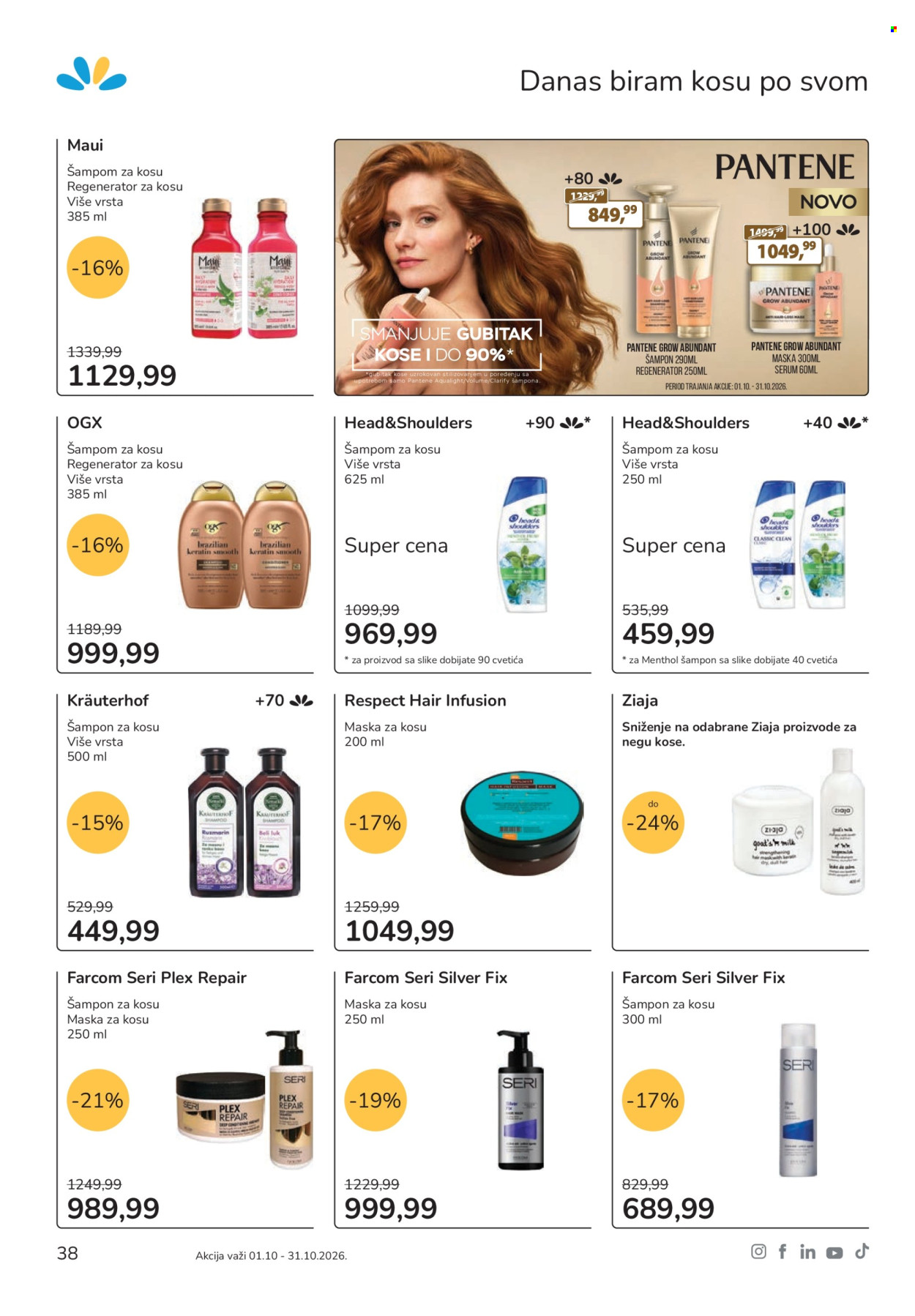 Lilly Drogerie katalog - 01.10.2026 - 31.10.2026. Stranica 38