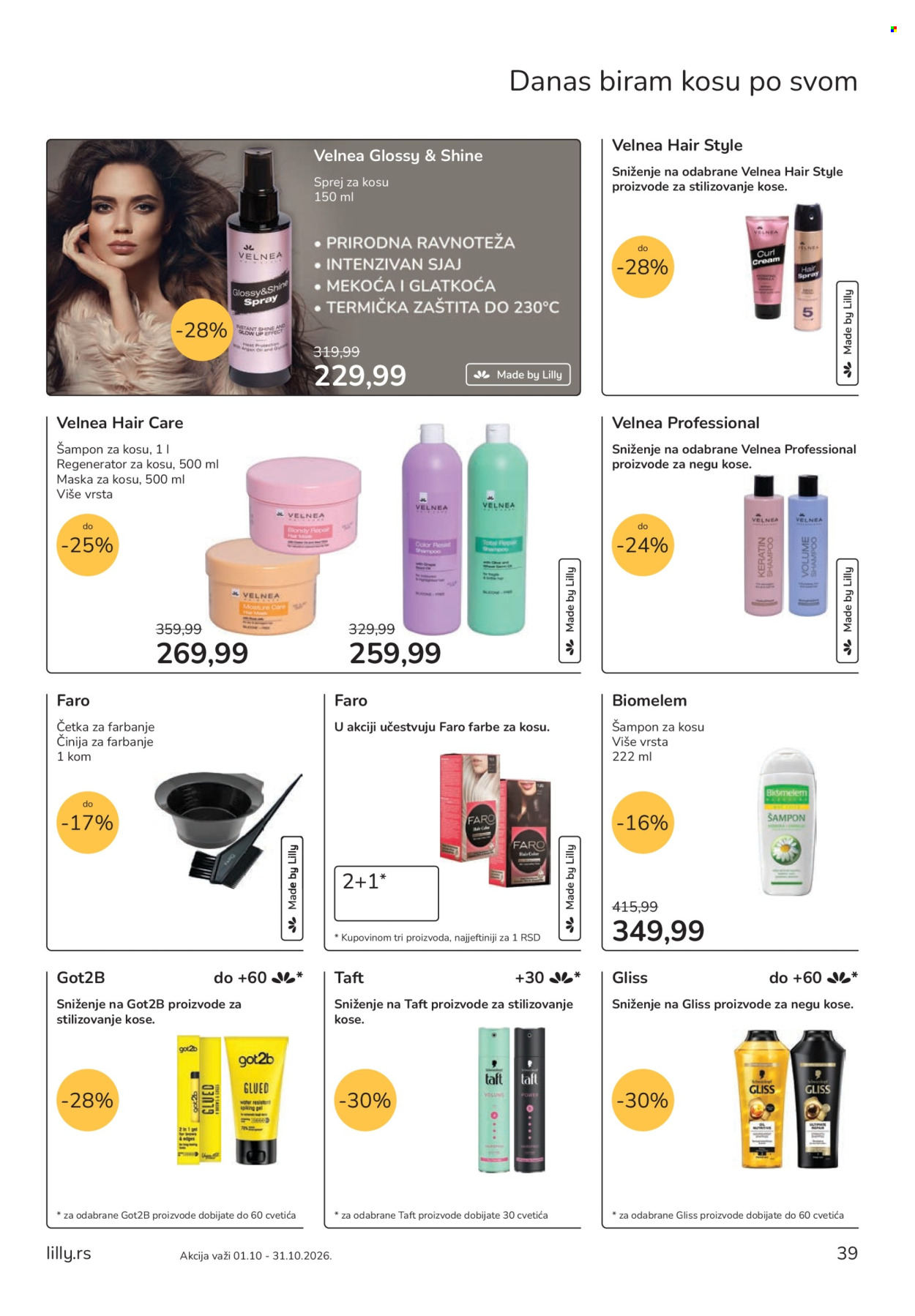 Lilly Drogerie katalog - 01.10.2026 - 31.10.2026. Stranica 39