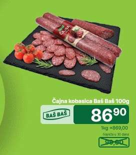 Čajna kobasica Baš Baš 100g