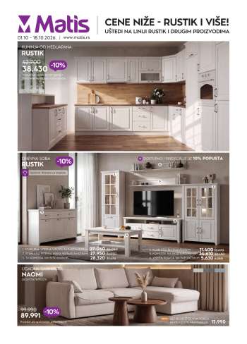 Matis katalog - 01.10.2026 - 18.10.2026.