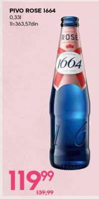 PIVO ROSE 1664