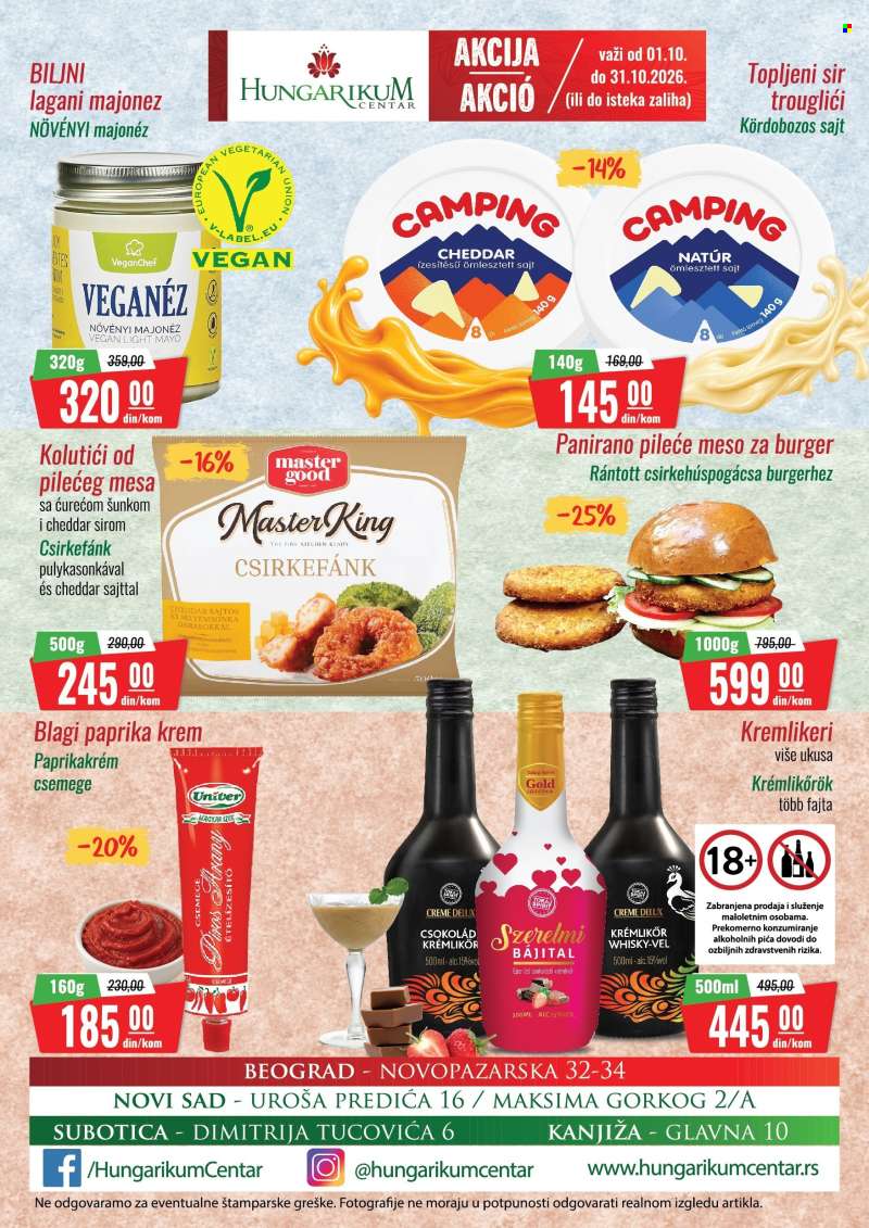 Hungarikum Centar katalog - 01.10.2026 - 31.10.2026.