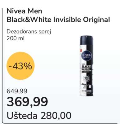 Nivea Men Black&White Invisible Original