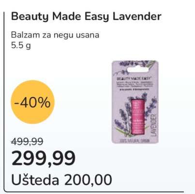 Beauty Made Easy Lavender